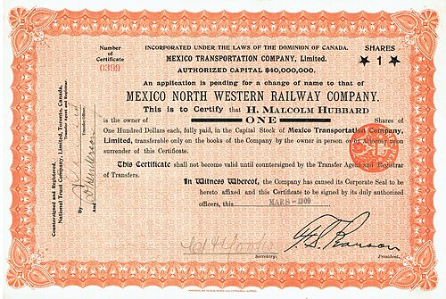 Mexico North Western Railway